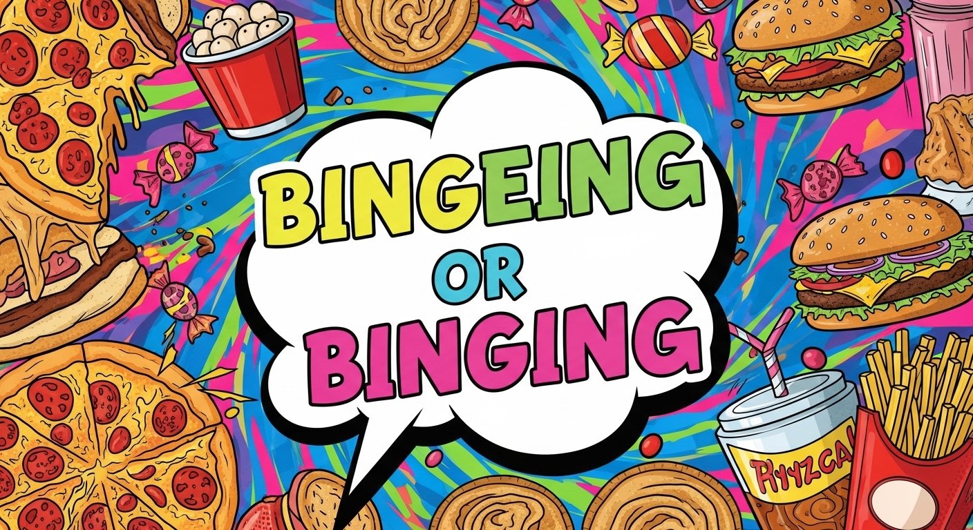 Bingeing vs Binging