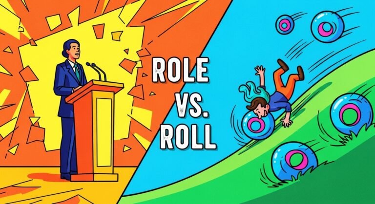 Role vs. Roll