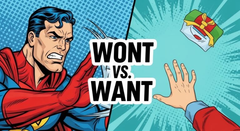 Wont vs. Want