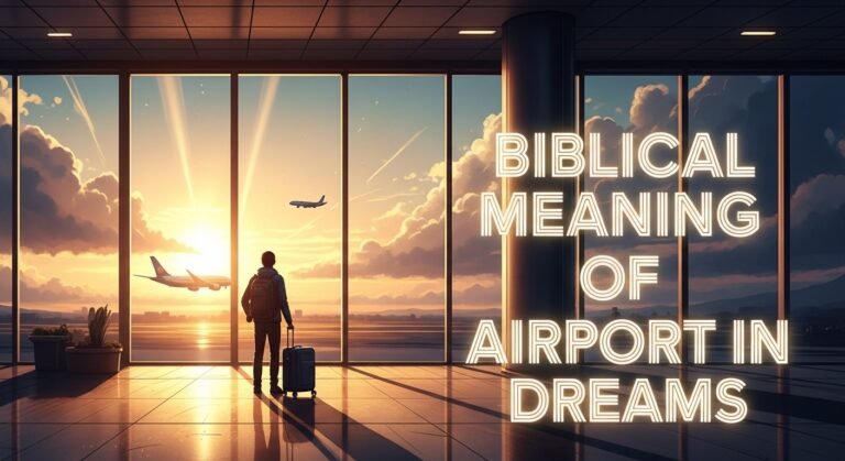 Biblical Meaning of Airport in Dreams
