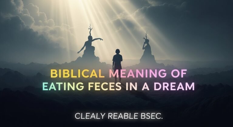 Biblical Meaning of Eating Feces in a Dream