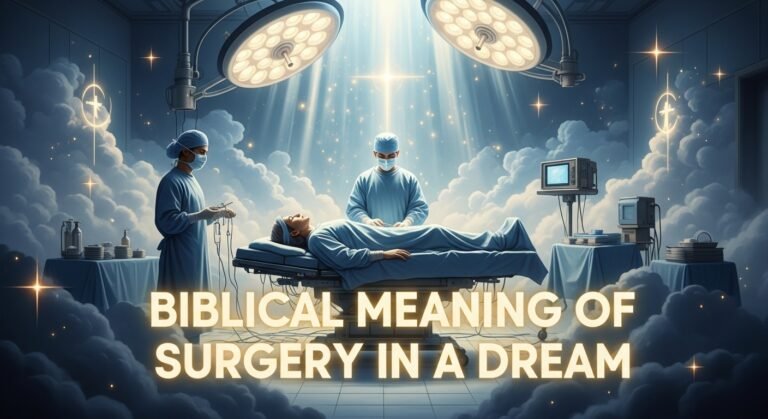Biblical Meaning of Surgery in a Dream