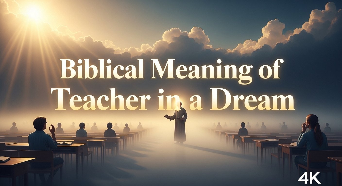Biblical Meaning of Teacher in a Dream
