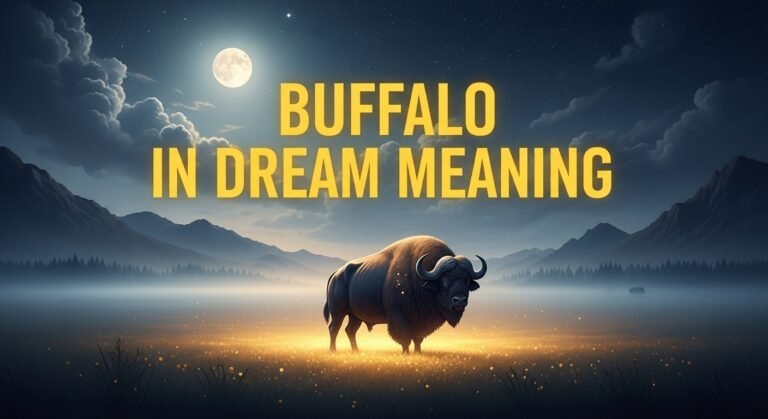 Buffalo in Dream Meaning