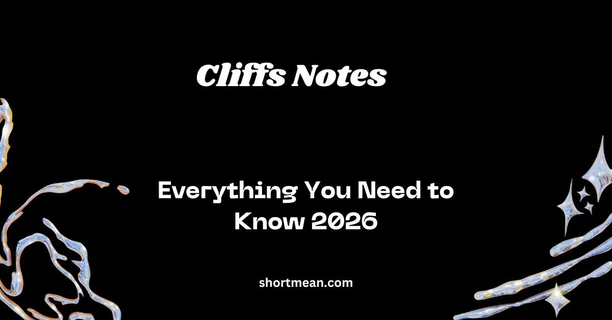 Cliffs Notes