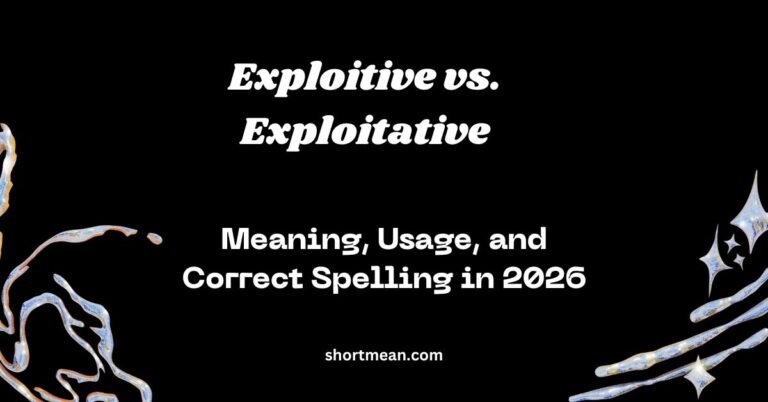 Exploitive vs. Exploitative