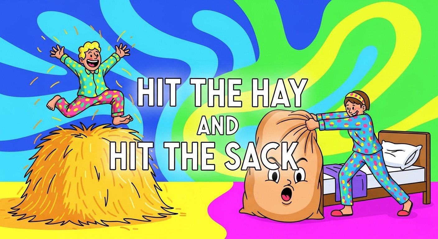 Hit the Hay and Hit the Sack