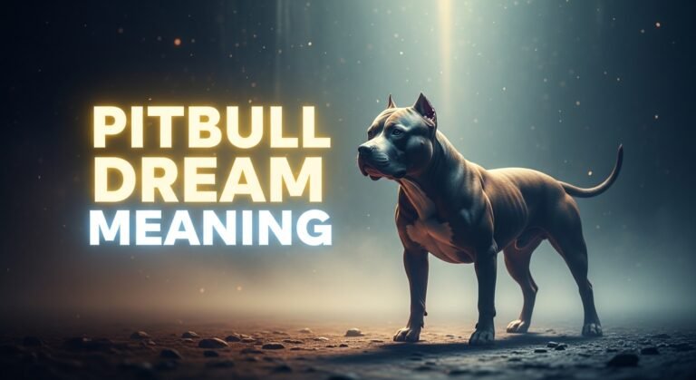 Pitbull Dream Meaning