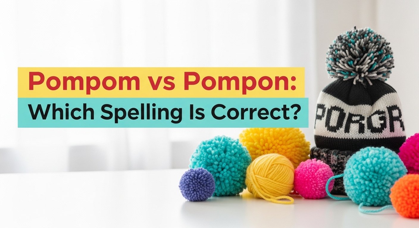 Pompom, Pompon, or Pom Pom