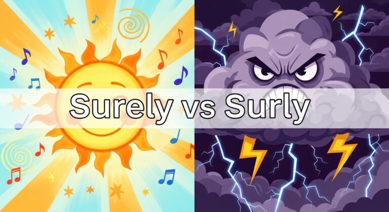 Surely vs Surly