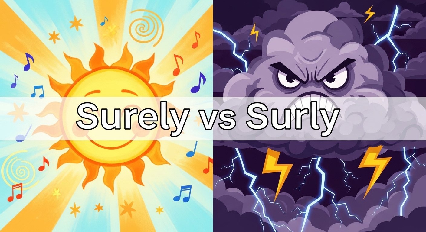 Surely vs Surly