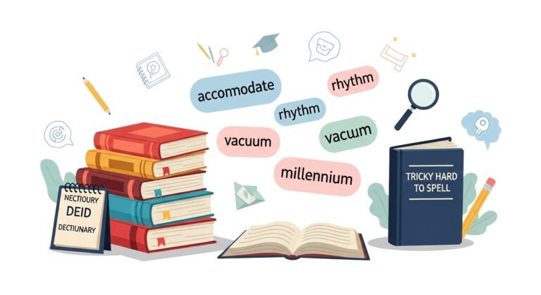 Tricky Hard Words to Spell