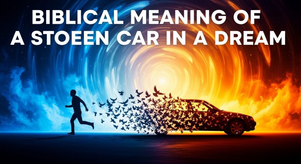 Biblical Meaning of a Stolen Car in a Dream