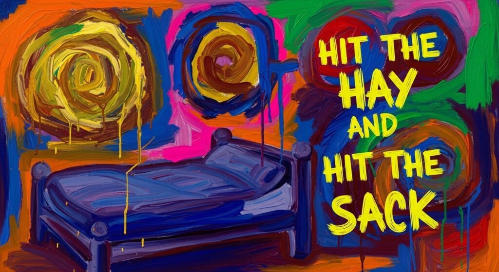 Hit the Hay and Hit the Sack