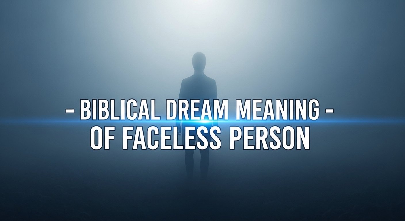 Biblical Dream Meaning of Faceless Person