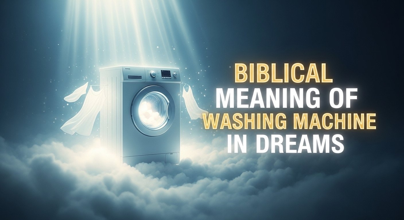Biblical Dream Meaning of Washing Machine