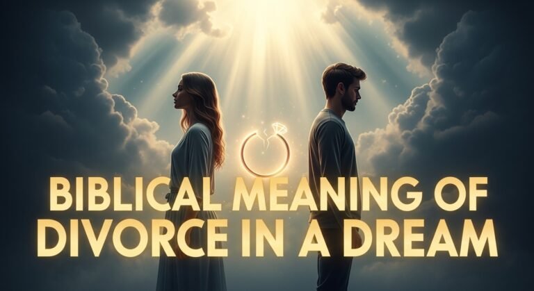 Biblical Meaning of Divorce in a Dream