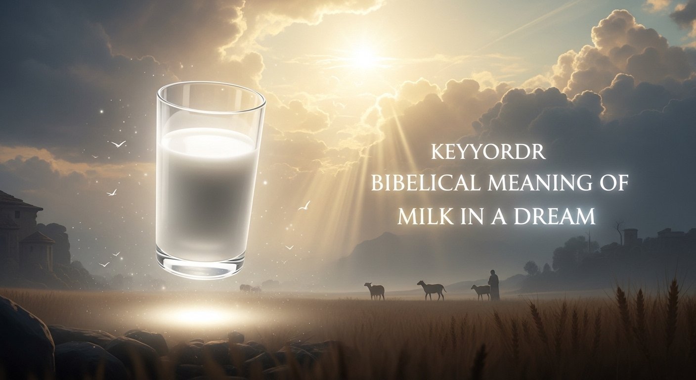 Biblical Meaning of Milk in a Dream