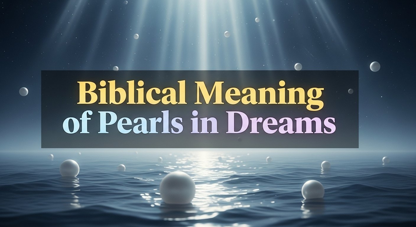 Biblical Meaning of Pearls in Dreams