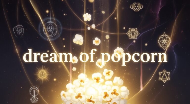 Biblical Meaning of Popcorn in a Dream