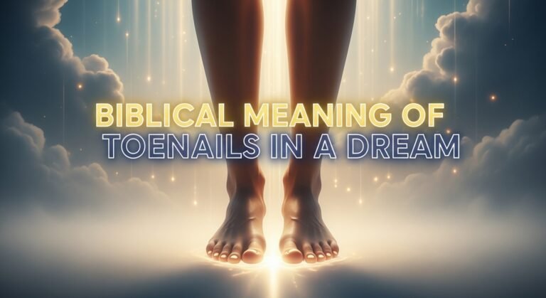 Biblical Meaning of Toenails in a Dream