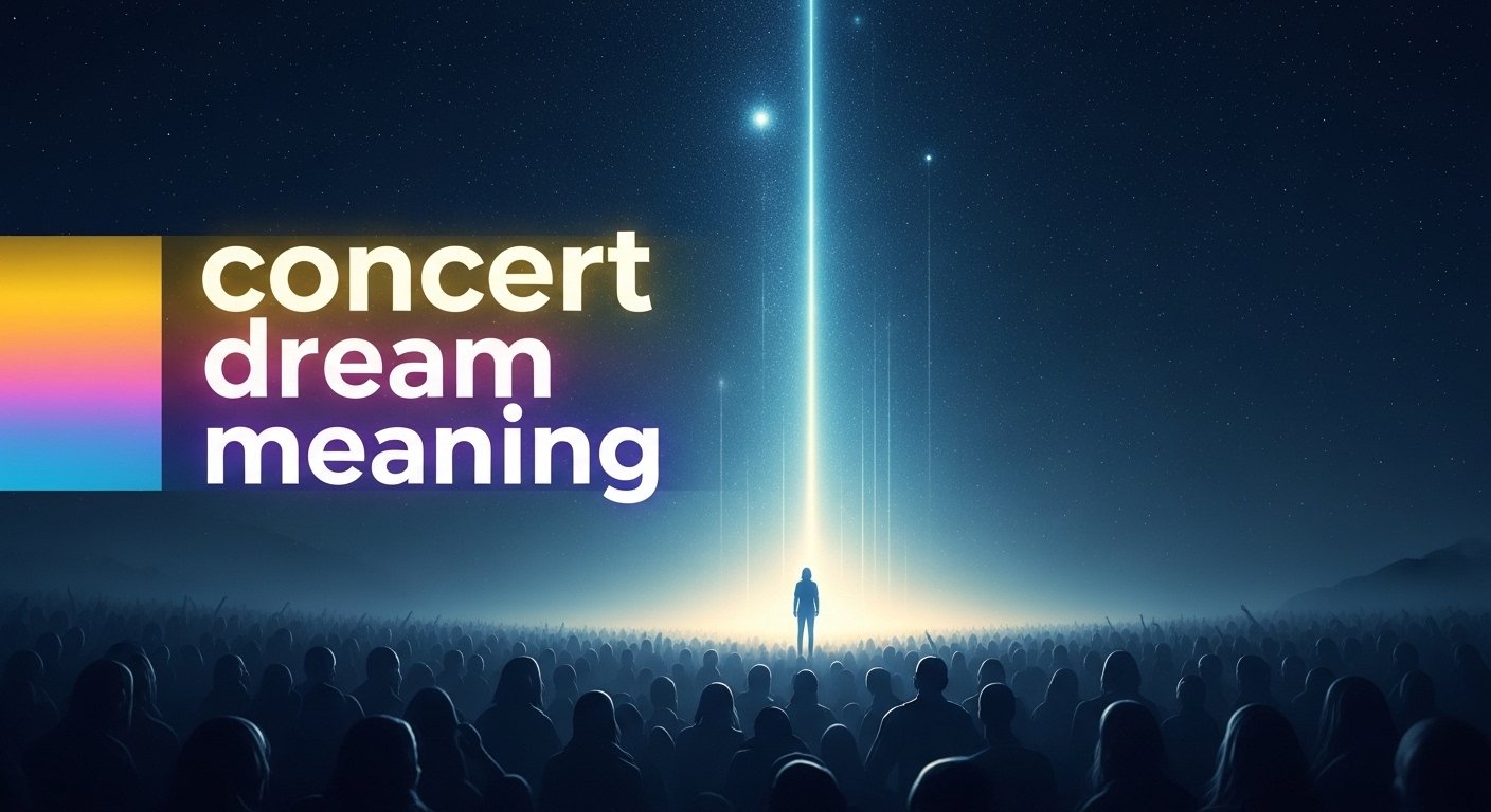 Concert Dream Meaning