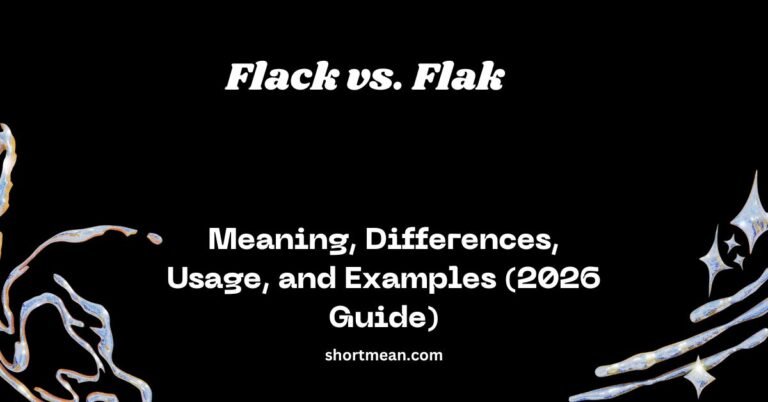 Flack vs. Flak