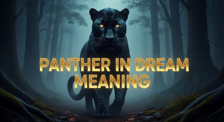 Panther in Dream Meaning