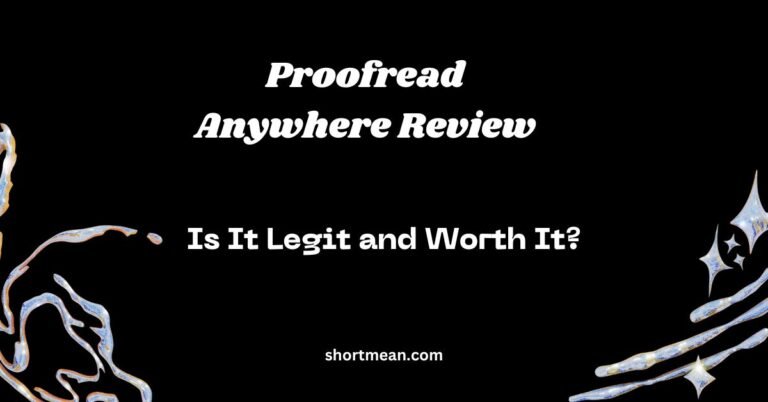 Proofread Anywhere Review