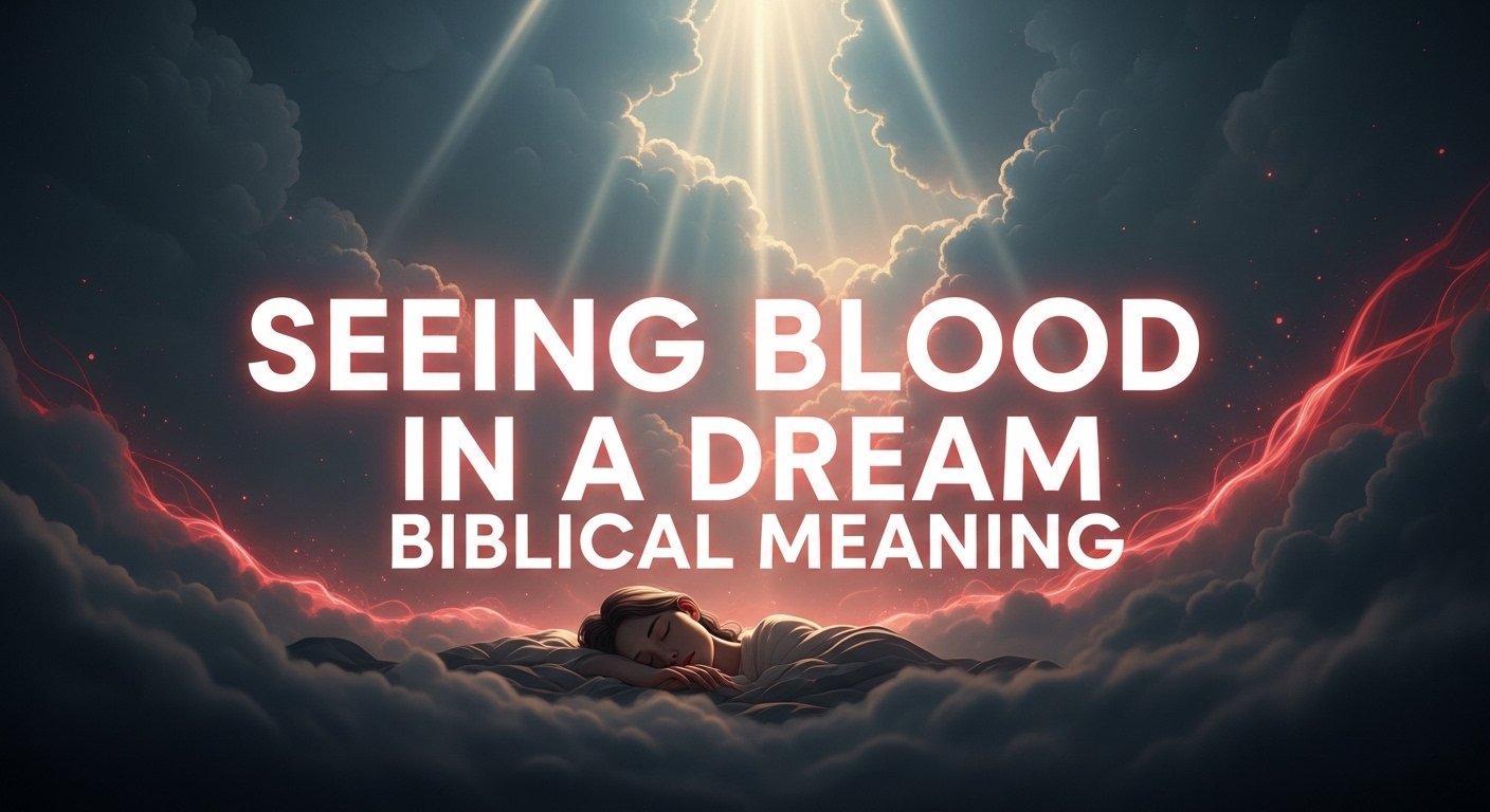 Seeing Blood in Dream Biblical Meaning