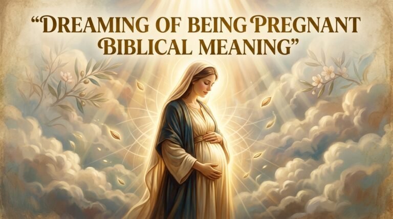 Dreaming of Being Pregnant Biblical Meaning
