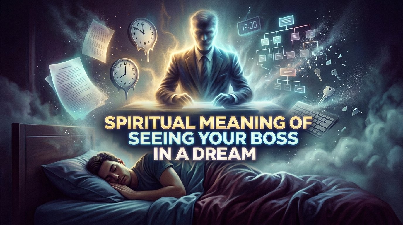 Spiritual Meaning of Seeing Your Boss in a Dream