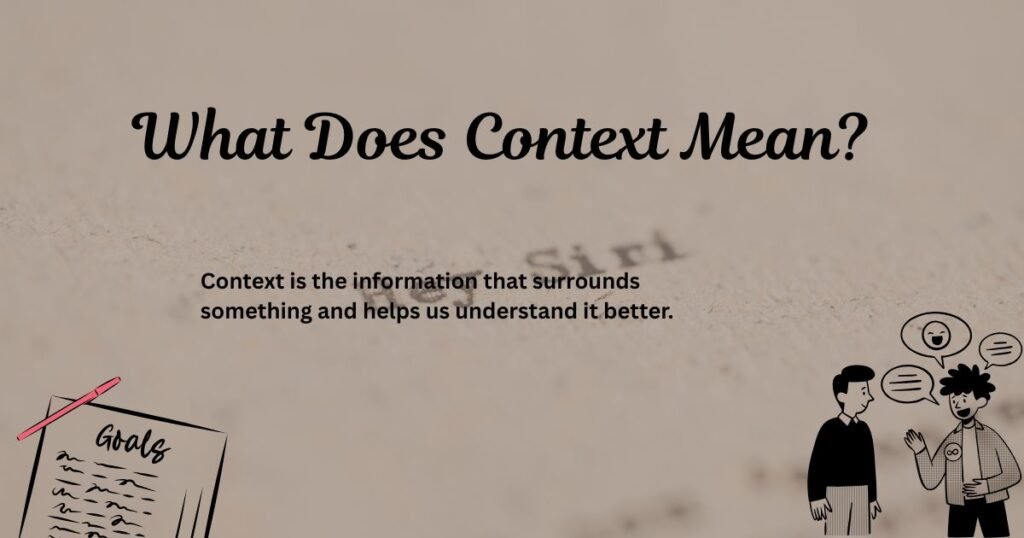 Context Definition